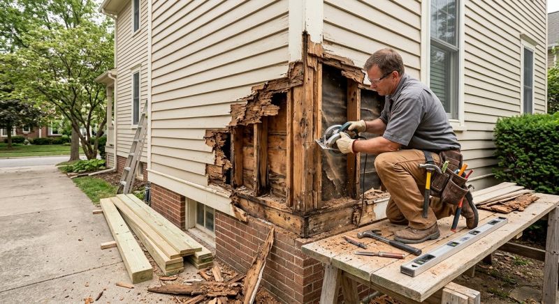Dry Rot Repair in Roswell, GA