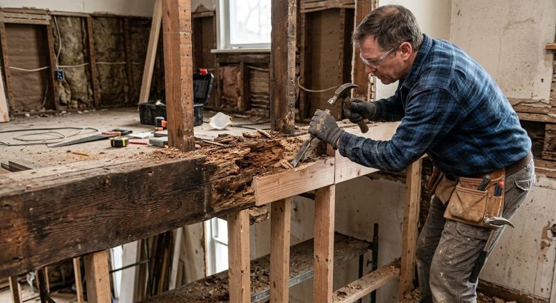 Structural Rot Repair in Denver County, CO