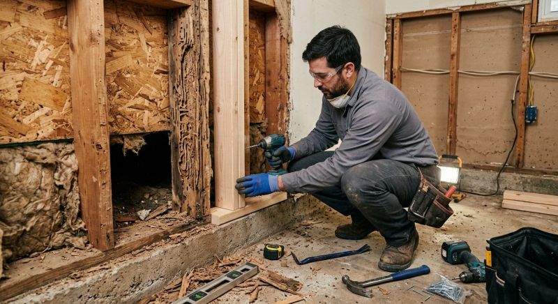 Termite Damage Repair Service in Roswell, GA