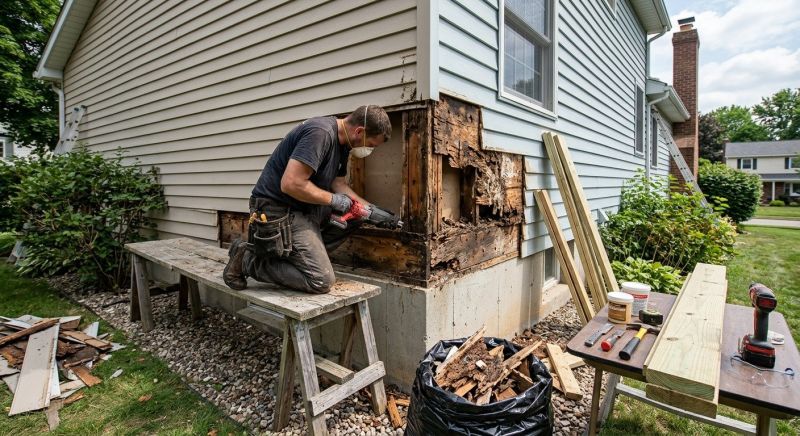 Rot Repair Service in Roswell, GA