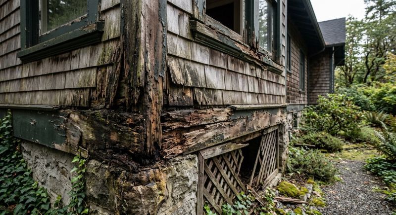 Rotten Wood Repair in Roswell, GA