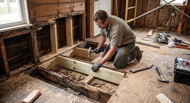 Termite Damage Repair Service in Overland Park, KS